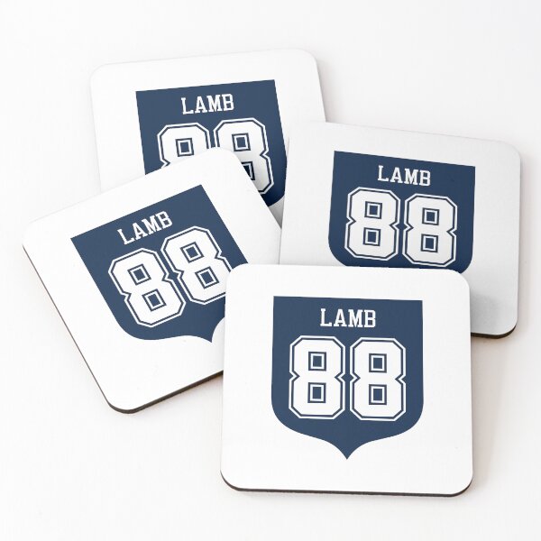 Item preview, CeeDee Lamb #88 emblem designed and sold by Tarroi.