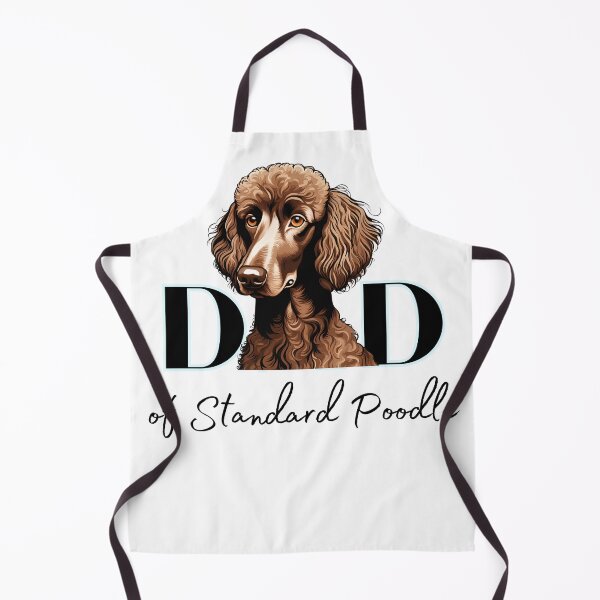 Item preview, Minimalistic aesthetic Dad of chocolate brown standard poodle designed and sold by GoodyPaws.
