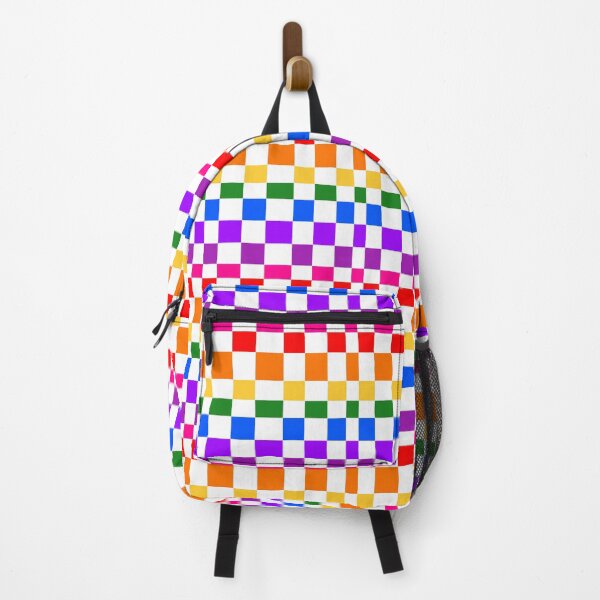 Item preview, Rainbow Checker Pattern  designed and sold by JaygiesDesign.