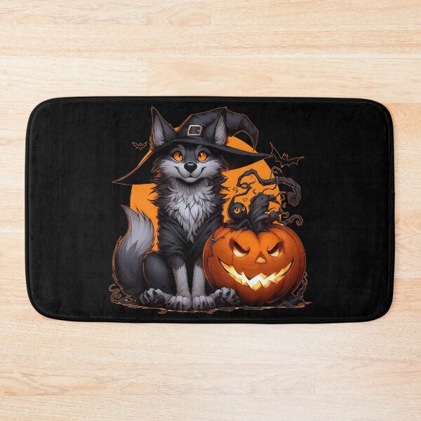 Item preview, Witchy Wolf Funny Halloween designed and sold by TomFrontierArt.