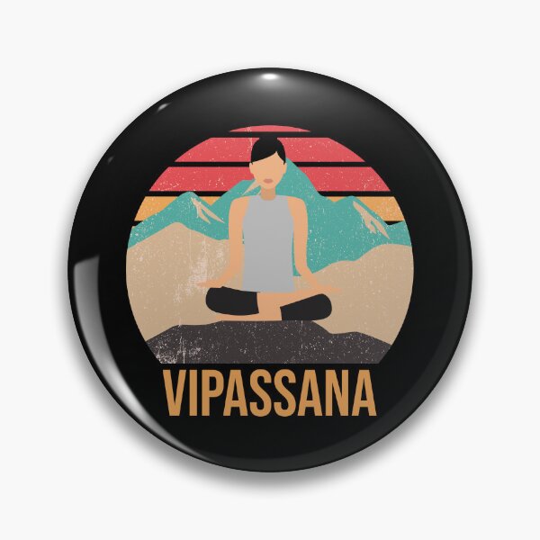 Item preview, Vipassana Meditation To See Things As They Really Are Retro Vintage designed and sold by GraTEEtude.