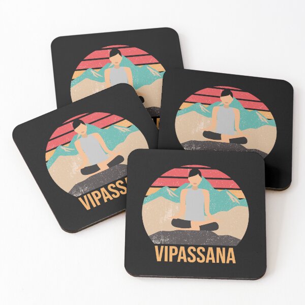 Item preview, Vipassana Meditation To See Things As They Really Are Retro Vintage designed and sold by GraTEEtude.
