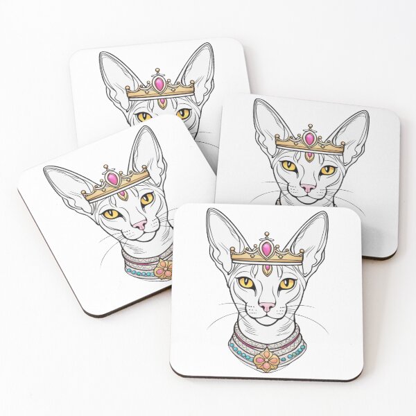 Item preview, "The crowned ones" - Devon Rex designed and sold by VariousGoodies.