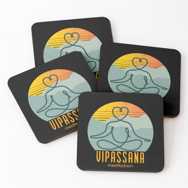 Item preview, Vipassana Meditation To See Things As They Really Are Retro Vintage designed and sold by GraTEEtude.