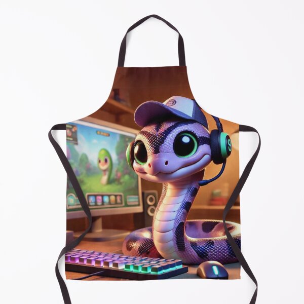 Item preview, Gamer Amethystine Python designed and sold by Sillytoe.