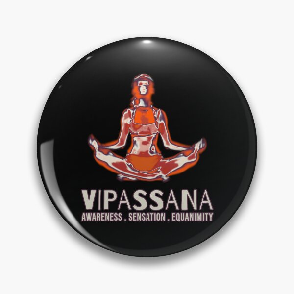 Item preview, Vipassana Meditation Awareness, Sensation, Equanimity designed and sold by GraTEEtude.