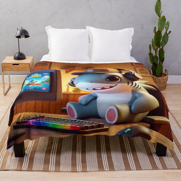 Item preview, Gamer Bamboo Shark designed and sold by Sillytoe.
