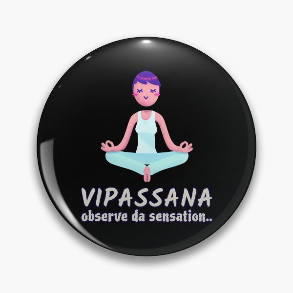 Item preview, Vipassana Meditation Observe The Sensation Awareness, Sensation, Equanimity designed and sold by GraTEEtude.