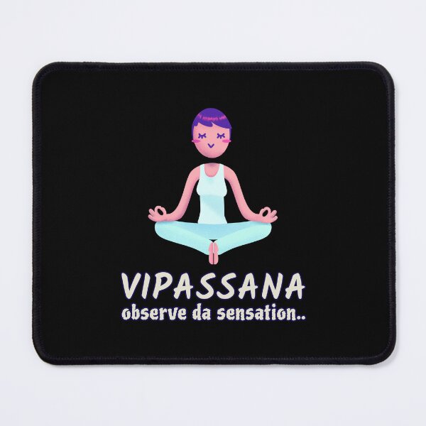 Item preview, Vipassana Meditation Observe The Sensation Awareness, Sensation, Equanimity designed and sold by GraTEEtude.
