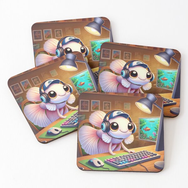 Item preview, Gamer Betta Fish designed and sold by Sillytoe.