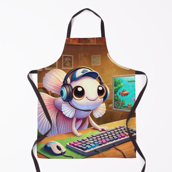 Item preview, Gamer Betta Fish designed and sold by Sillytoe.