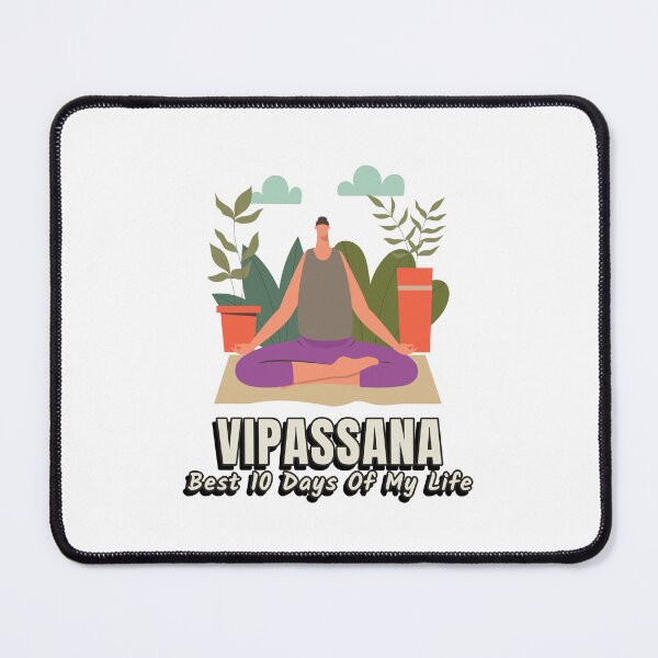 Item preview, Vipassana Meditation Best 10 Days Of My Life designed and sold by GraTEEtude.
