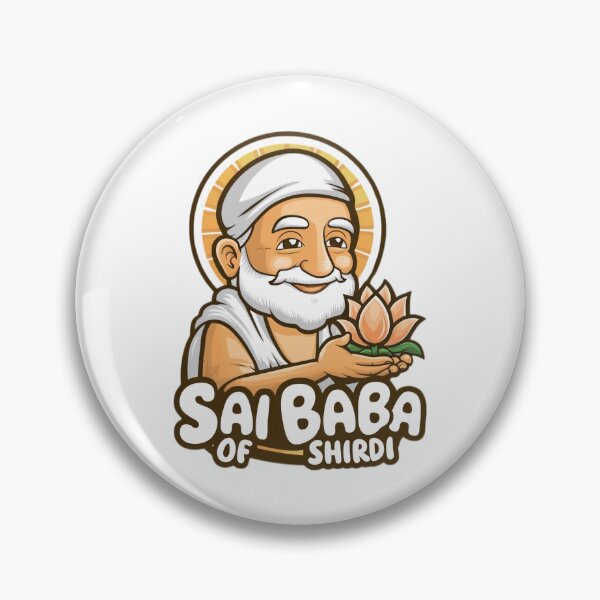 Item preview, Sai Baba of Shirdi: Om Sai Ram Pulsates with Energy designed and sold by RvinJo8.