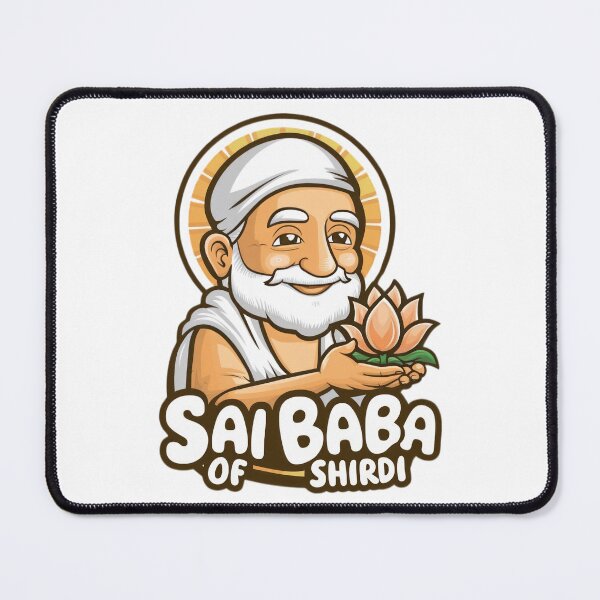 Item preview, Sai Baba of Shirdi: Om Sai Ram Pulsates with Energy designed and sold by PING 999 STUDIO.