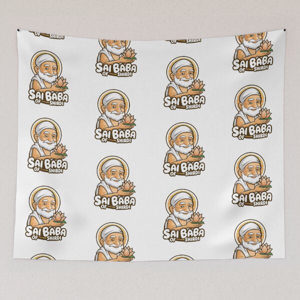 Item preview, Sai Baba of Shirdi: Om Sai Ram Pulsates with Energy designed and sold by RvinJo8.