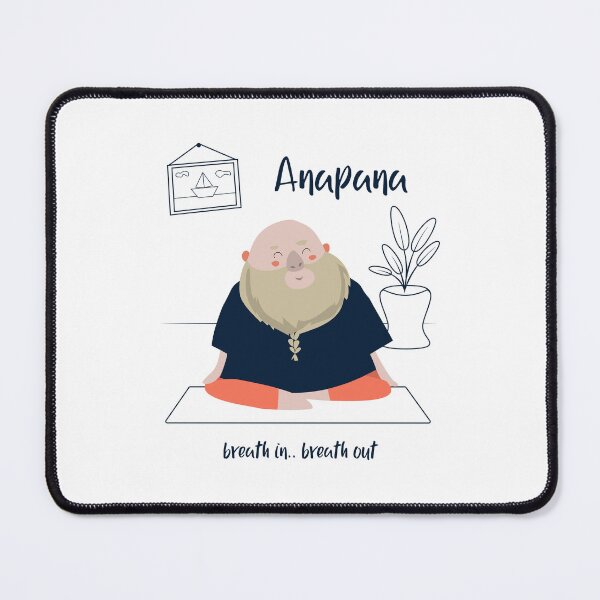 Item preview, Anapana Meditation Breath In.. Breath Out designed and sold by GraTEEtude.