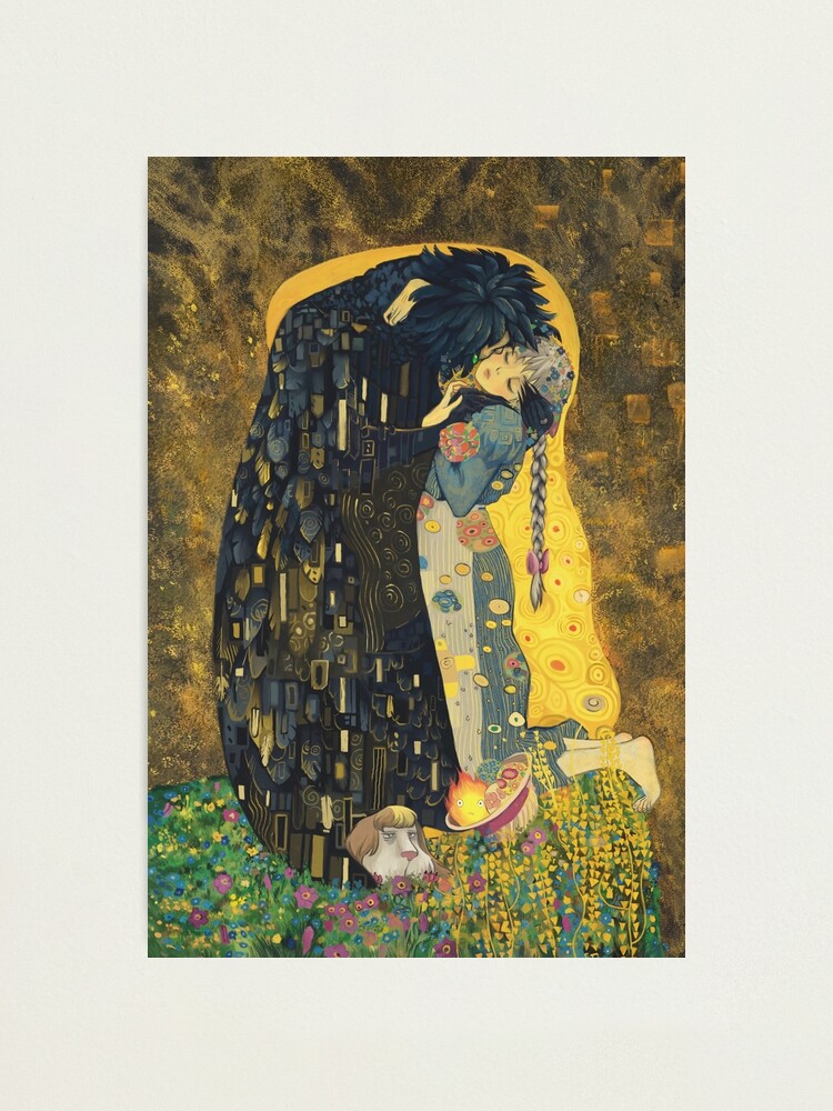 Alternate view of The Kiss: Like Starlight Photographic Print