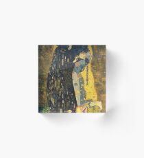 The Kiss: Like Starlight Acrylic Block