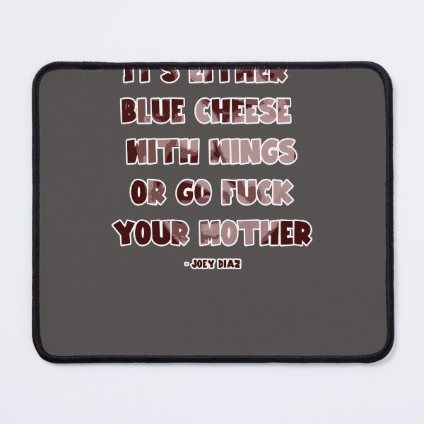 Item preview, Joey Diaz blue cheese with wing designed and sold by Lowgik.