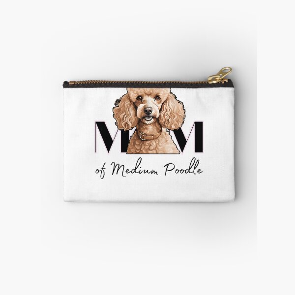Item preview, Minimalistic aesthetic Mom of white apricot black  cream beige medium poodle designed and sold by GoodyPaws.