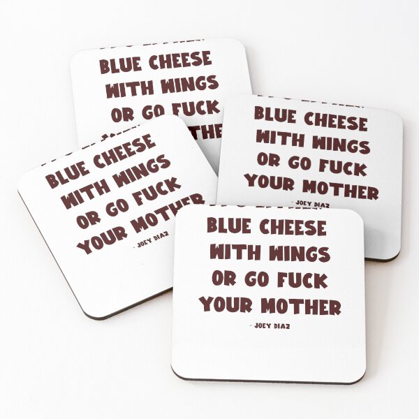 Item preview, Joey Diaz blue cheese with wings designed and sold by Lowgik.