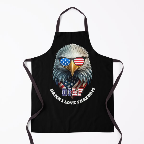 Item preview, Damn I Love Freedom Dilf Eagle designed and sold by Stellarist.