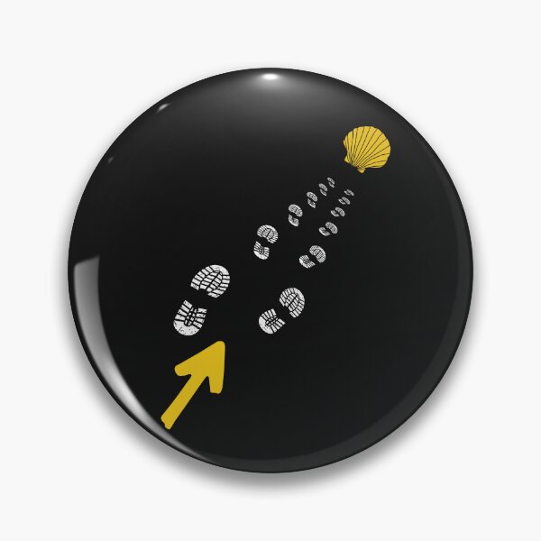 Item preview, Boot prints towards the Vieira of the Camino de Santiago designed and sold by PeregrinosWay.
