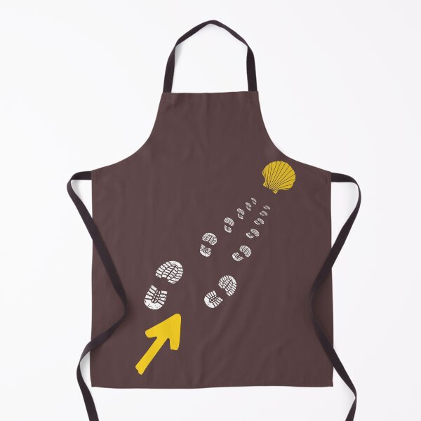 Item preview, Boot prints towards the Vieira of the Camino de Santiago designed and sold by PeregrinosWay.