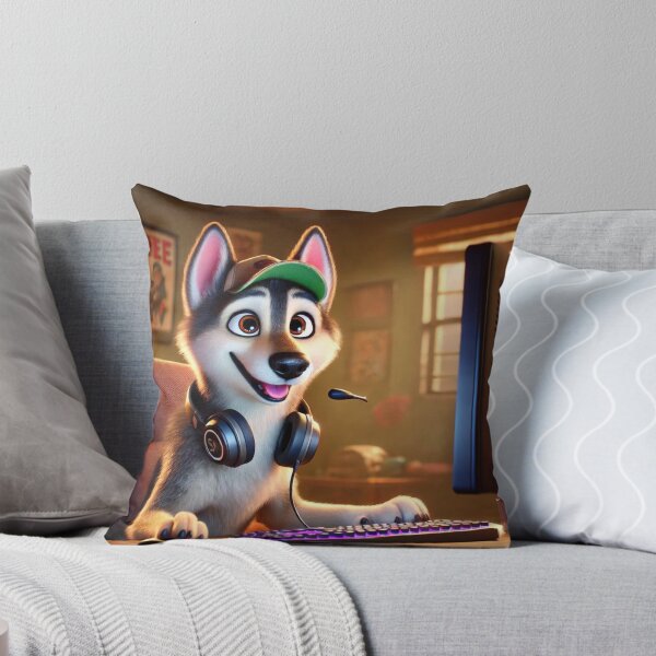 Item preview, Gamer Czechoslovakian Wolfdog designed and sold by Sillytoe.