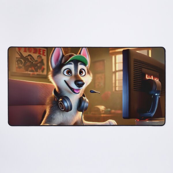 Item preview, Gamer Czechoslovakian Wolfdog designed and sold by Sillytoe.