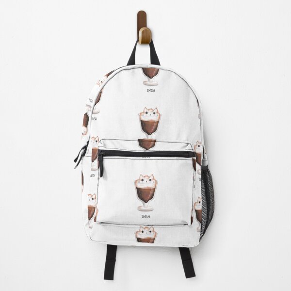 Item preview, Funny hand draw illustration with coffee looking like cat designed and sold by Makitsu Neko.