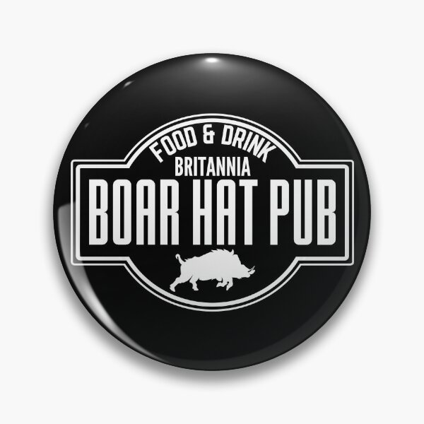 Item preview, Boar Hat Pub designed and sold by Crossroads-Art.