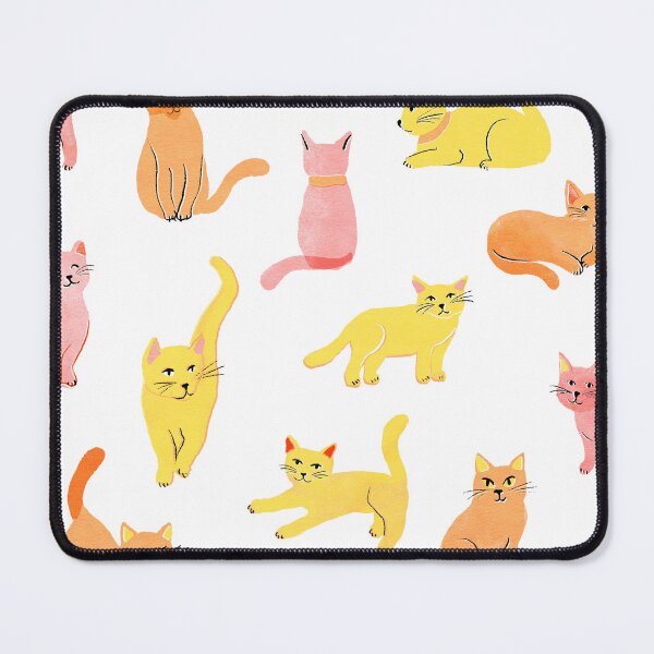 Item preview, Riso Cats Pattern  designed and sold by Darlydesign.