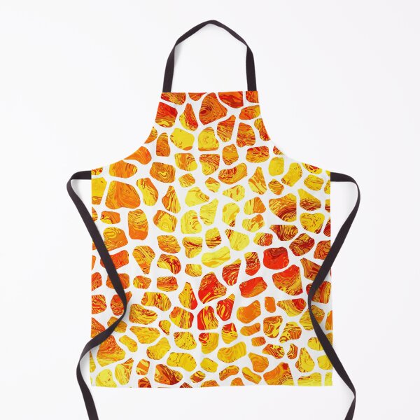 Item preview, Orange Giraffe Spots- designed and sold by Sartoris Art.