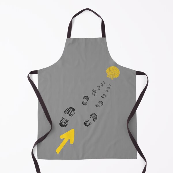 Item preview, Boot prints towards the Vieira of the Camino de Santiago designed and sold by PeregrinosWay.