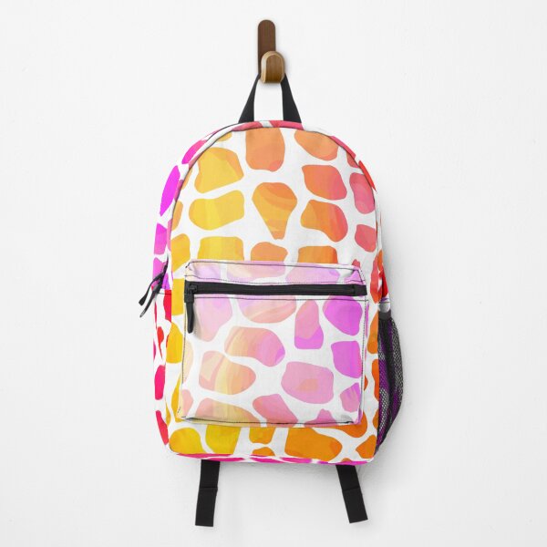 Item preview, Yellow Pink Giraffe Spots- designed and sold by Sartoris Art.