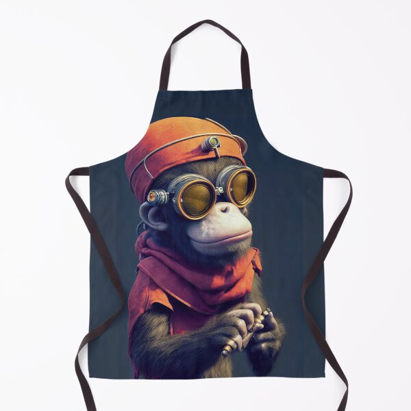 Item preview, Cyberpunk Pirate Ape designed and sold by Sillytoe.
