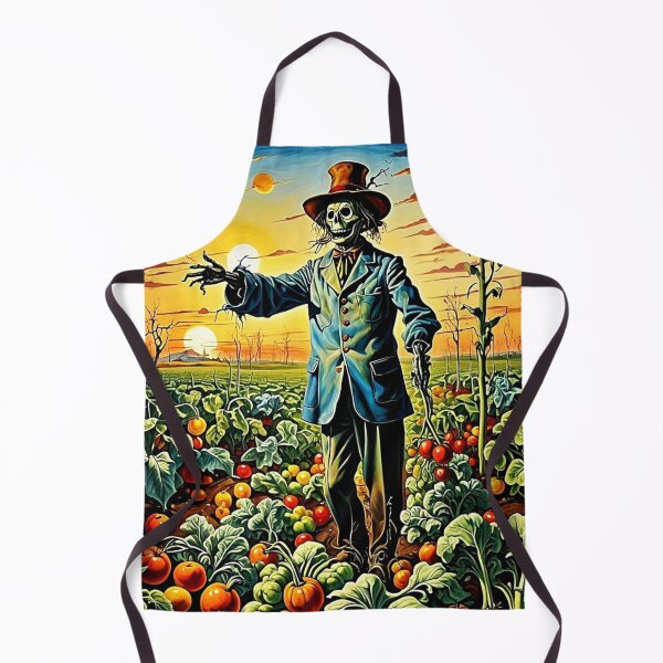 Item preview, Scarecrow in vegetable patch 4 designed and sold by George Hutton Hunter.