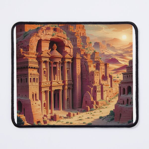 Item preview, The building of petra in jordan designed and sold by LazarVelickovic.