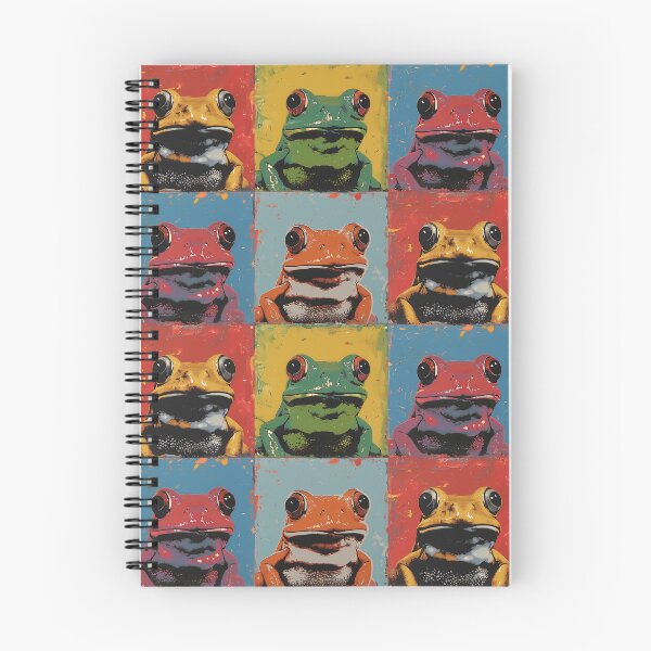 Item preview, Tree Frog Diptych Silverchair Frogstomp Tribute Andy Warhol designed and sold by sμ (smew).