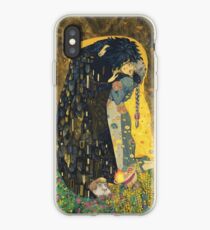 The Kiss: Like Starlight iPhone Case
