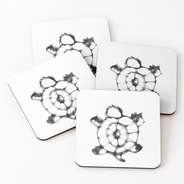 Item preview, turtle blackwhite designed and sold by giomalart.