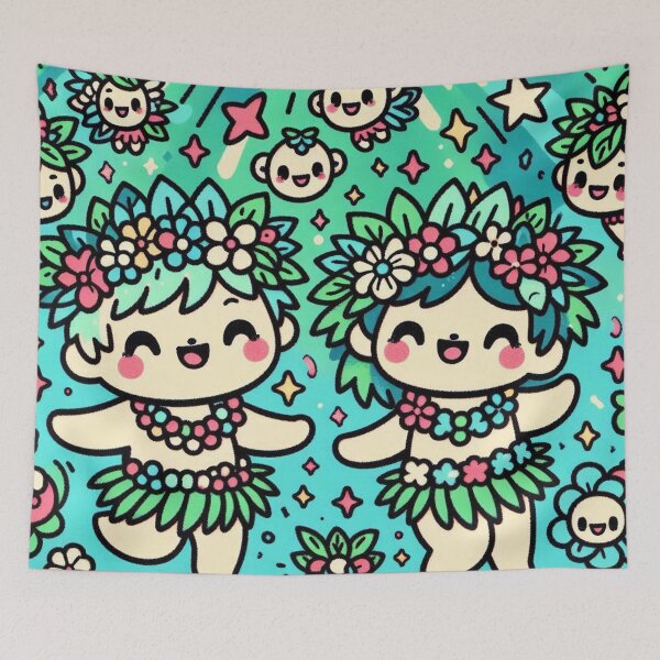 Item preview, Enchanting Hula Kids - 219 designed and sold by sagaofsilence.