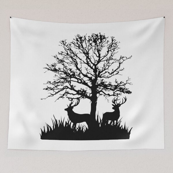 Item preview, a picture of nature animals under a tree designed and sold by Kinia1982.