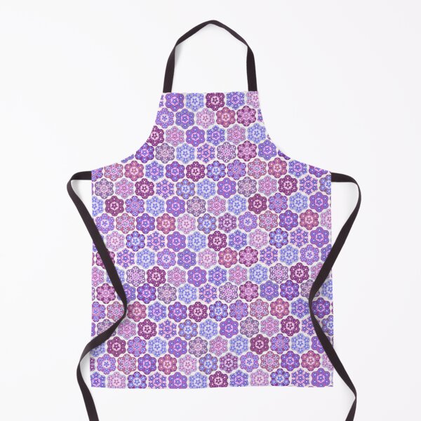 Item preview, Melliflowery Rhododendrons Pinks and Purples on White designed and sold by Art in My Loft.