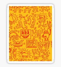 Keith Haring Sticker