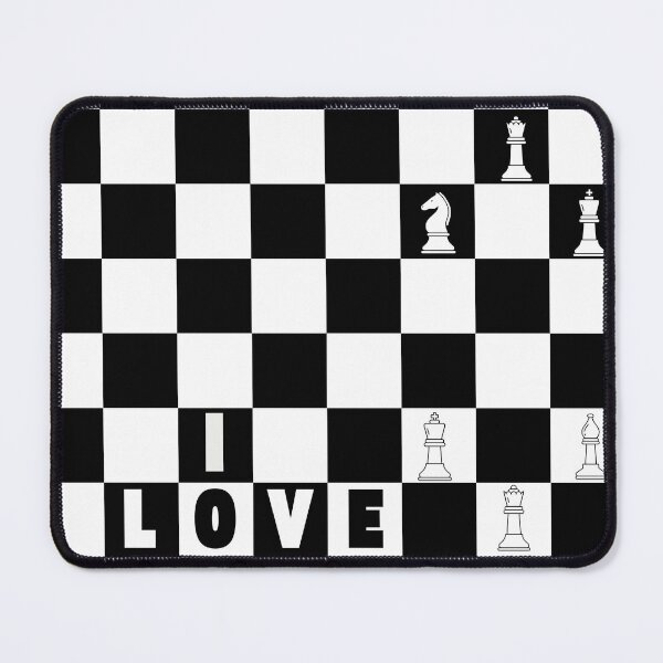 Item preview, I LOVE CHESS T-SHIRT designed and sold by rogerbaby11.