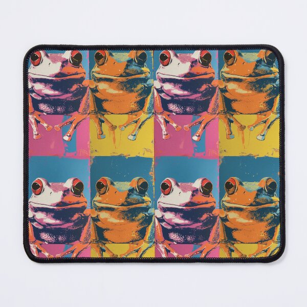 Item preview, Tree Frog Diptych Silverchair Frogstomp Tribute Andy Warhol designed and sold by sμ (smew).