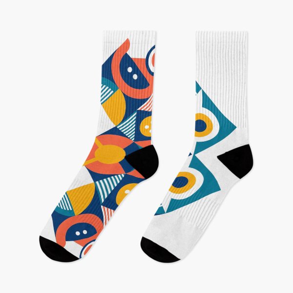 Item preview, Geometric Abstract Pattern in Bold Colors designed and sold by ViYa1.