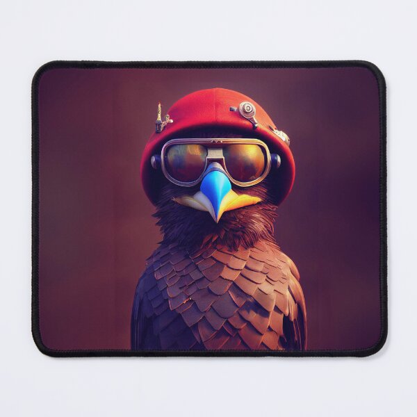 Item preview, Steampunk Aviator Eagle designed and sold by Sillytoe.
